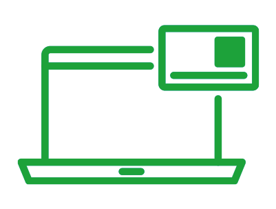 保険証を提示するイラスト